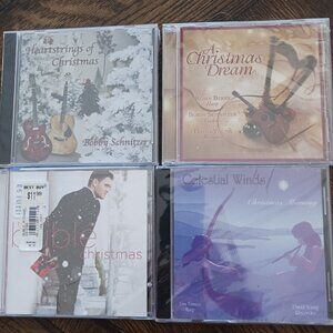 Christmas Music CD's Lot of 4 Including Michael Buble NWT